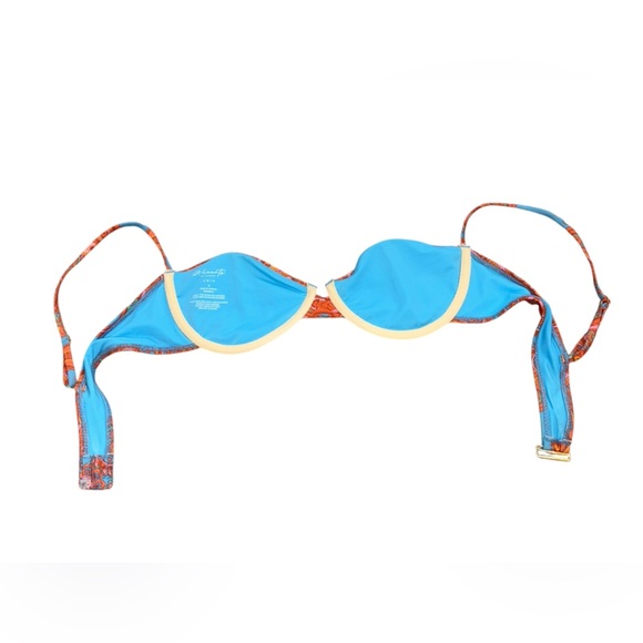 LA Hearts by PacSun Paisley Alexa Balconette Bikini Top M - Picture 6 of 7